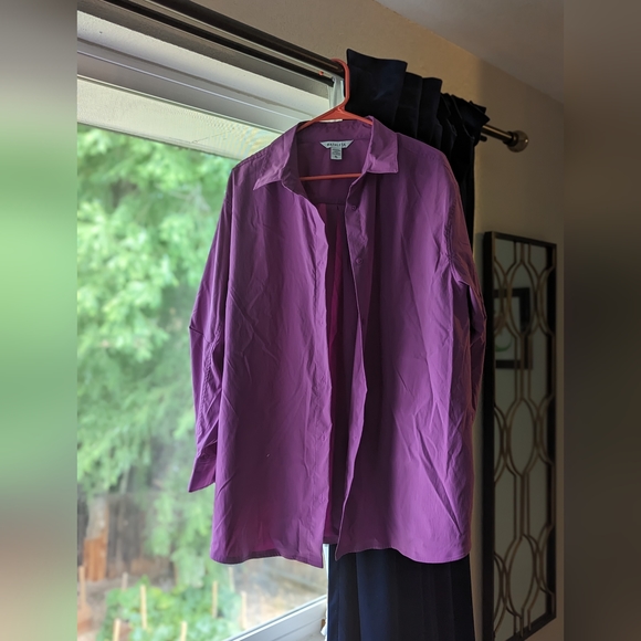 Athleta Tops - Athleta Oversized Poplin Top